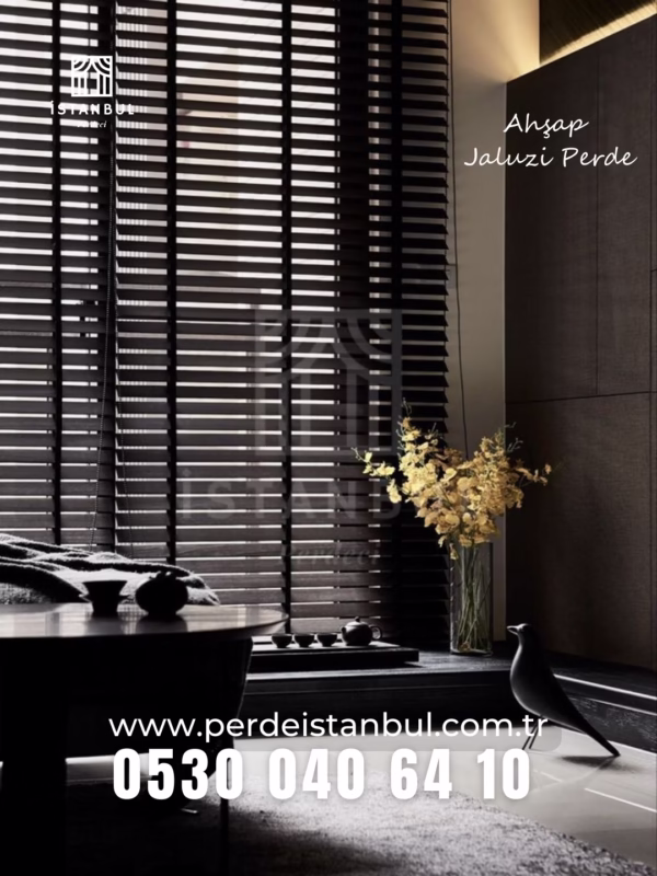 ahşap jaluzi perde