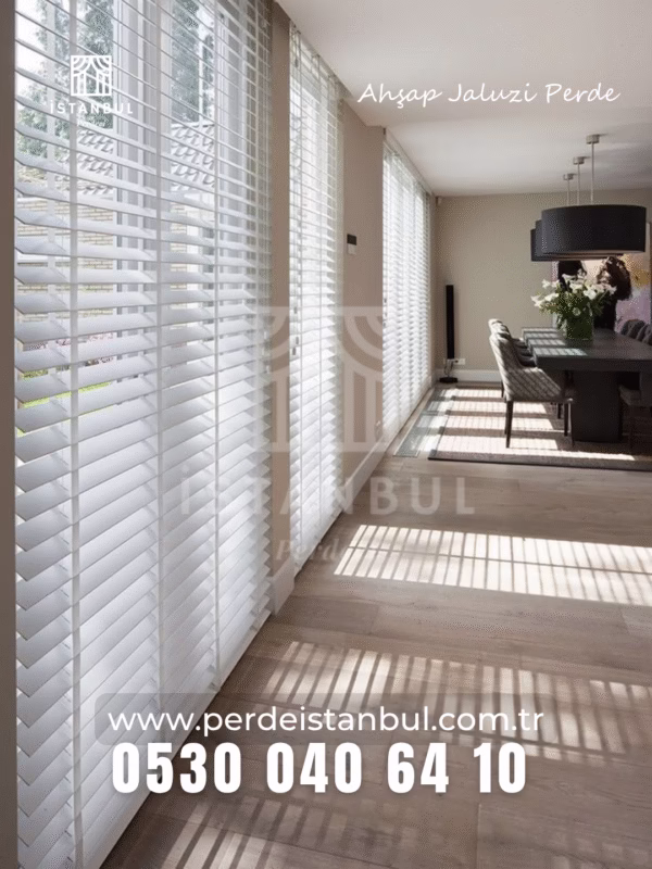 Ahşap Jaluzi Perde