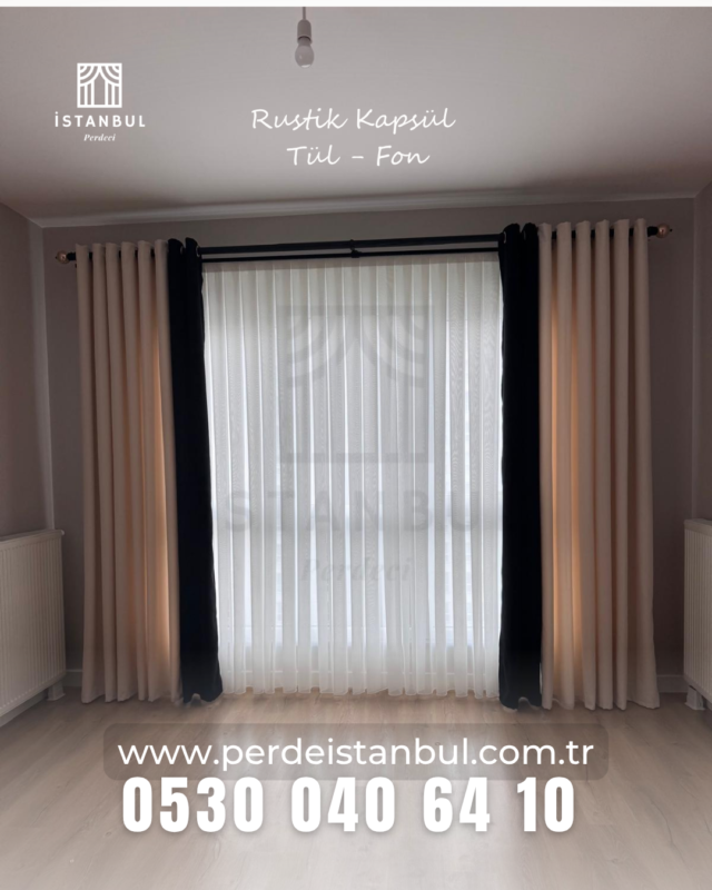 Rustik Kapsül Tül